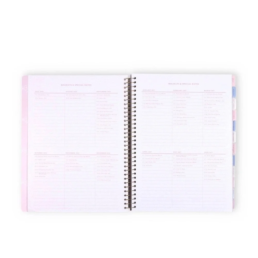Love Shack Fancy Teacher Planner 2026 2027 Ribbon Rosa Floral LSF Target NEW